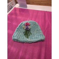Flowery Blue 43cm circumference